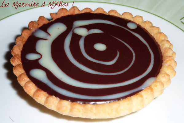 tartelette chocabricot