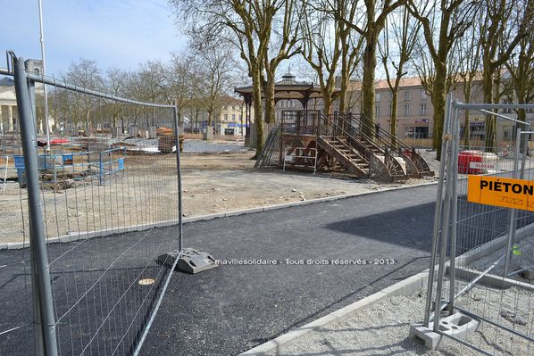 Place Napoléon chantier interdit au public (5)