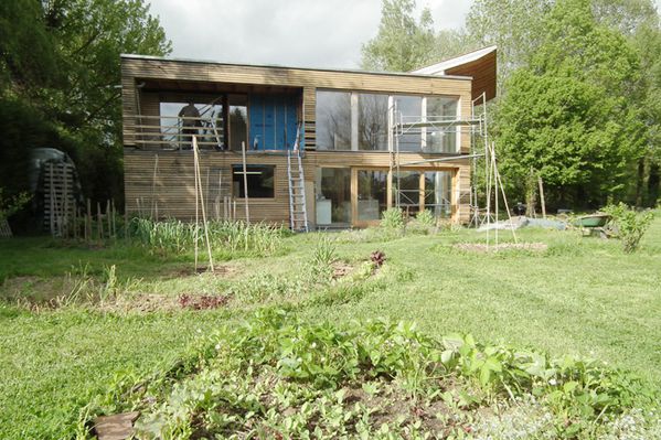 facade sud ouest du potager