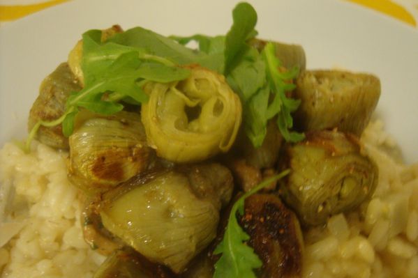 risotto aux artichauts (7)