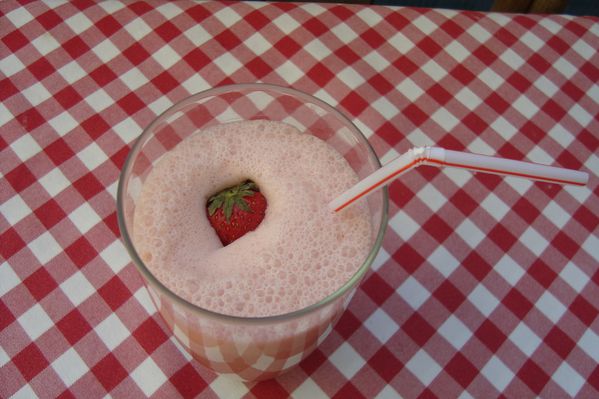 milk shake fraises 1