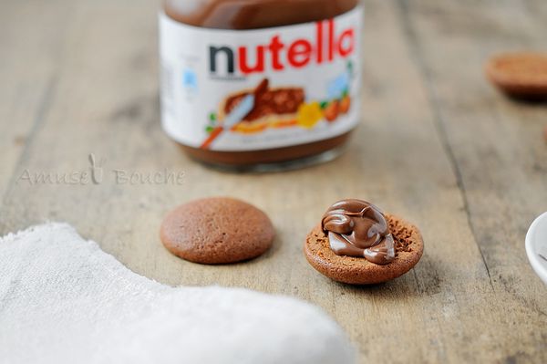 Whoopies au Nutella - Amuses bouche