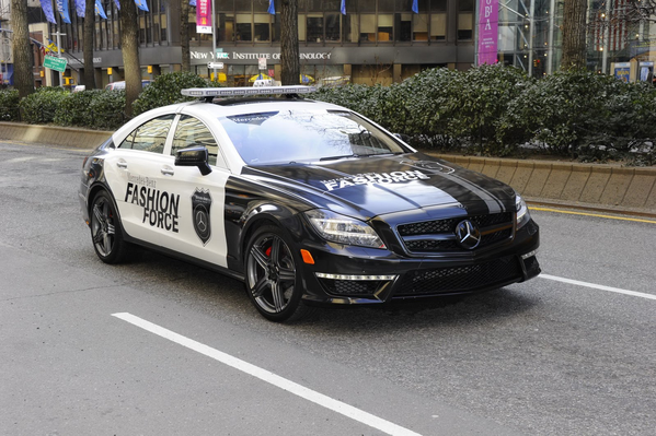 Mercedes CLS 63 AMG police New-York
