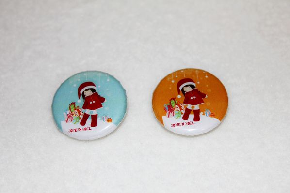 Badges bulles et baboosh
