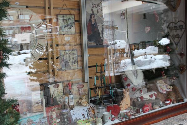 vitrine de noel