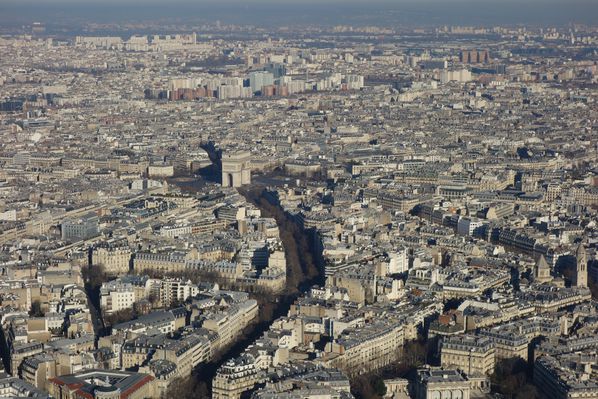 Vue de Paris depuis la Tour Eiffel