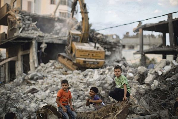 a GAZA, les ruines