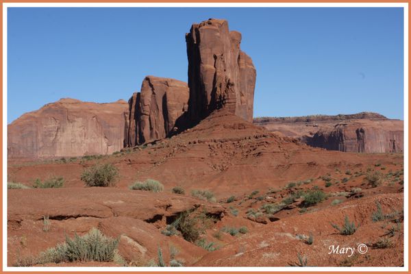 s nombreux paysage de Monument Valley park Navajo situé à
