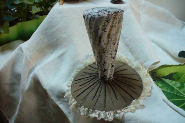champignon en tissu