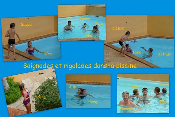 Piscine avec les FLOS1