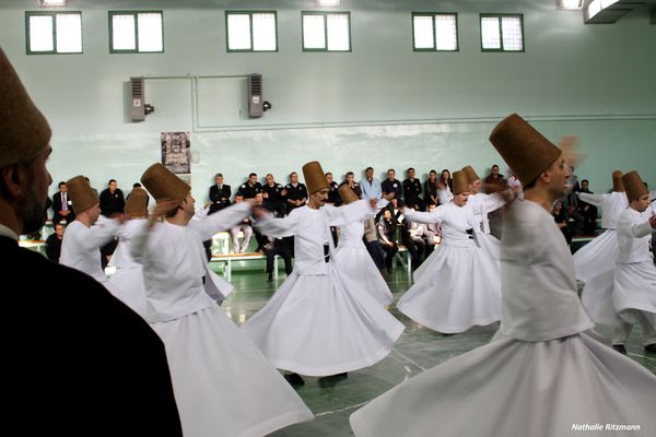 Cérémonie de sema à la prison d'Ümraniye à Istanbul