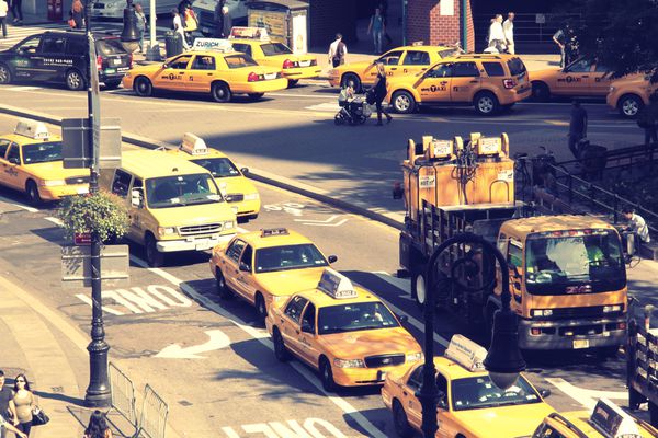 yellow cabs in New York Pauline Blog (4)