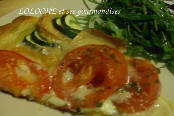 tarte courgette
