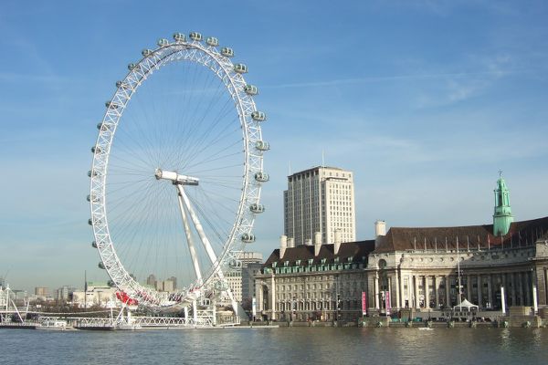 London - Millennium Wheel - Jubilee Garden