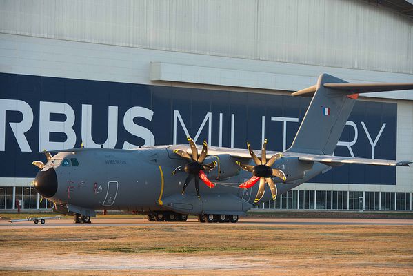 First production Airbus Military A400M in French Air Force