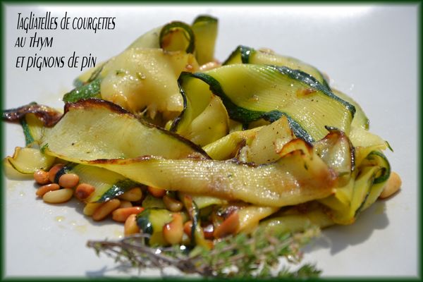 tagliatelles courgettes 2