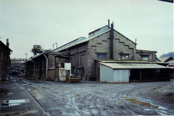 1978 Arrière de l'atelier de réparation des locos et des