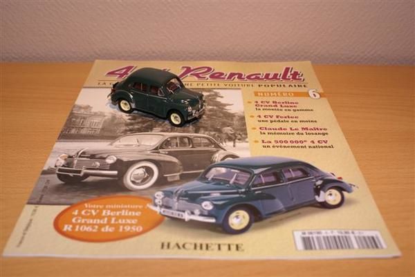 1950 Renault 4 Cv Luxe. 6- 4CV Berline Grand Luxe