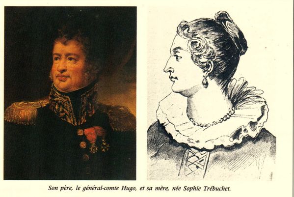 Le Général Leopold Hugo et sa femme Sophie Trébuchet