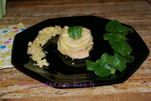 Cuisine : foie gras et pomme sautée