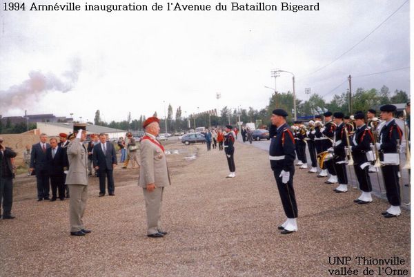 1994-Amneville inauguration Av. Bataillon Bigeard (24)