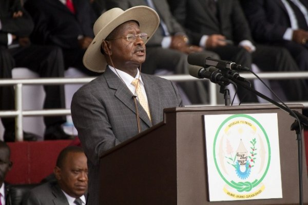 Museveni à Kigali