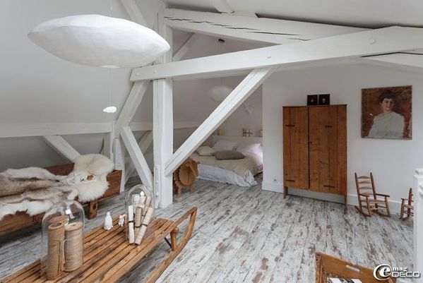 Suite Paale Sous Pente Idées Décoration Intérieure Aménager Ses Combles La Chambre D E A Part ça
