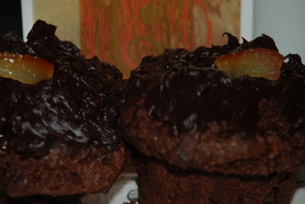 Muffins sachertorte duo