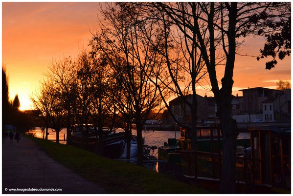 Creil Coucher de soleil Coupe noel 2013