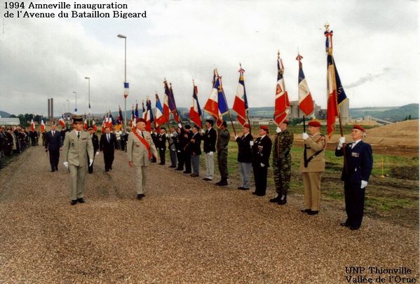 1994-Amneville inauguration Av. Bataillon Bigeard (13)