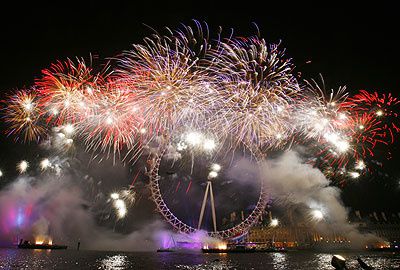 London fireworks