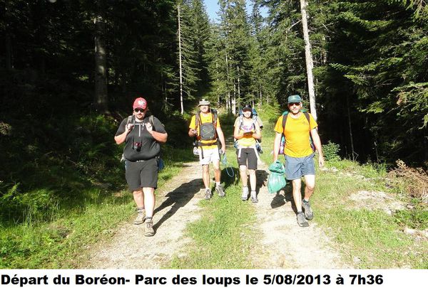 GR52 J2 Boréon départ