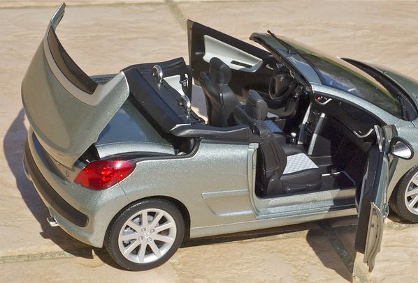 PEUGEOT 207 CC CABRIOLET GRIS NOREV14