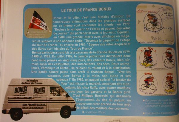 BONUX, la lessive aux 1000 cadeaux sur le Tour de France - Le Tour de  France miniature et sa caravane