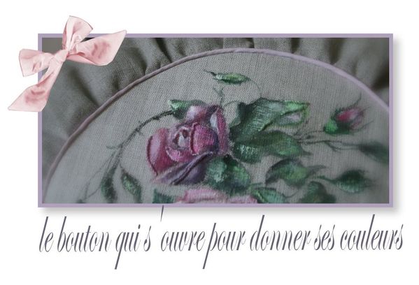 coussin rose