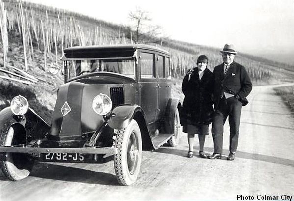 Auto des grands-parents 1928