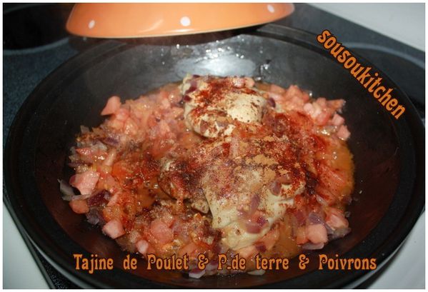 1-Tajine poulet & p.de terre & poivron 032