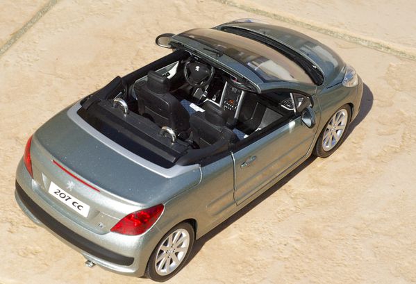 PEUGEOT 207 CC CABRIOLET GRIS NOREV28