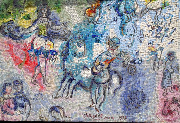 Chicago mosaïque Chagall