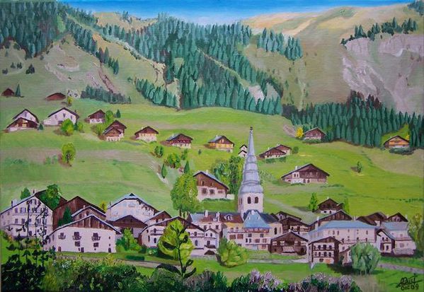 Village de Hauteluce Savoie 1-copie-1