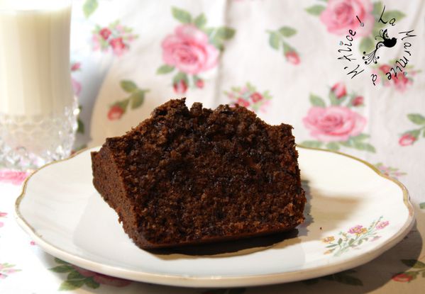 Cake chocolat fleur de sel pierre hermé