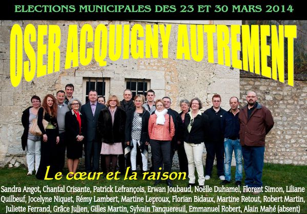 OSER ACQUIGNY AUTREMENT