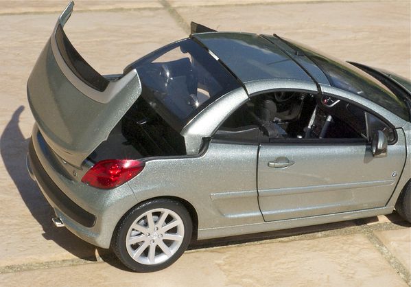 PEUGEOT 207 CC CABRIOLET GRIS NOREV17