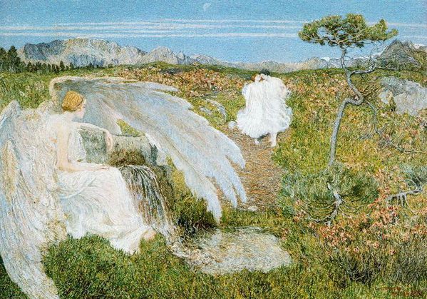 Giovanni Segantgini - Love at the Fountain of Life