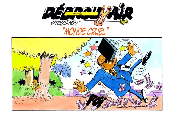 Couverture BD Monde cruel