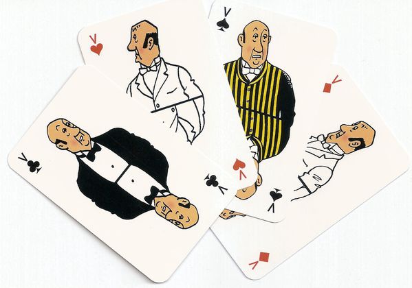 Nestor - Tintin et Milou - Jeu cartes edited
