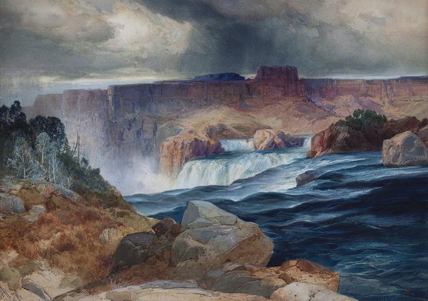 Shoshone Falls Idaho Thomas Moran 1875 - Chrysler museum o