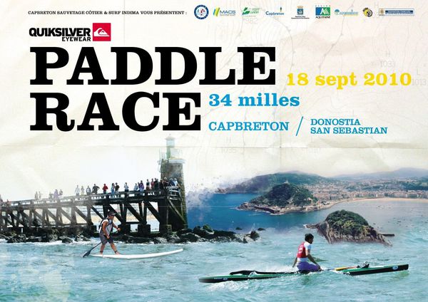 Affiche Paddle Race