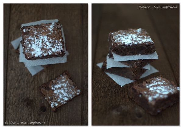 brownie 2 chocolats et ail