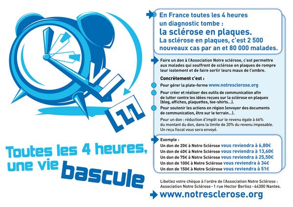 plaquette sclérose en plaques